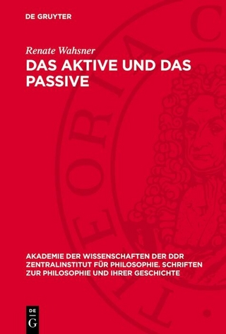 Das Aktive und das Passive