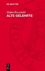 Alte Gelehrte - J&uuml;rgen Kuczynski
