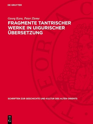 Fragmente tantrischer Werke in uigurischer Übersetzung