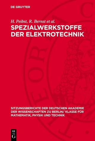Spezialwerkstoffe der Elektrotechnik