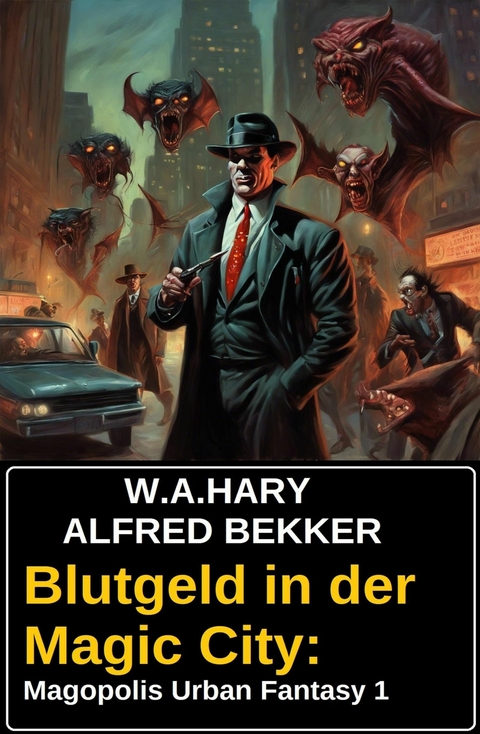 Blutgeld in der Magic City: Magopolis Urban Fantasy 1 -  W. A. Hary,  Alfred Bekker