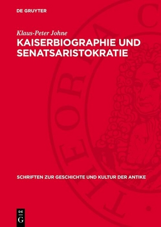 Kaiserbiographie und Senatsaristokratie