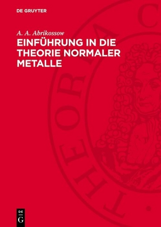 Einführung in die Theorie normaler Metalle