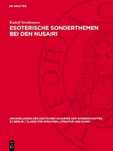 Esoterische Sonderthemen bei den Nusairi - Rudolf Strothmann