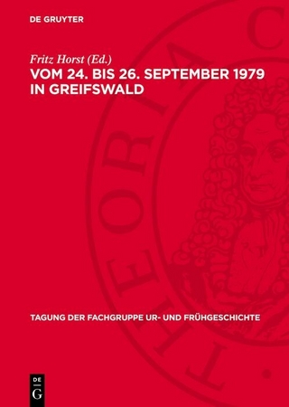 vom 24. bis 26. September 1979 in Greifswald