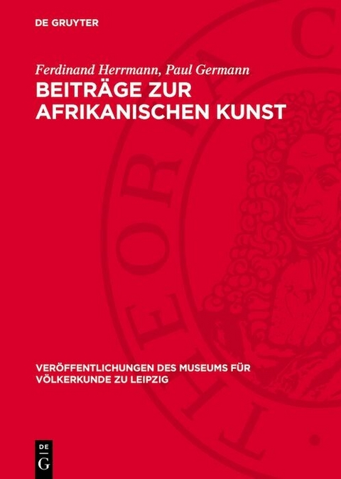 Beitr&auml;ge zur afrikanischen Kunst - Ferdinand Herrmann, Paul Germann