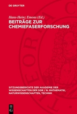 Beitr&auml;ge zur Chemiefaserforschung - 