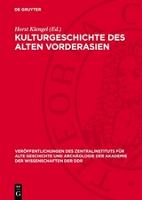 Kulturgeschichte des alten Vorderasien - 