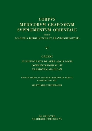 Galeni In Hippocratis De aere aquis locis commentariorum I–IV versio Arabica