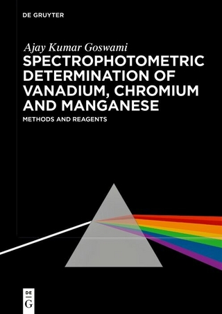 Spectrophotometric Determination of Vanadium, Chromium and Manganese