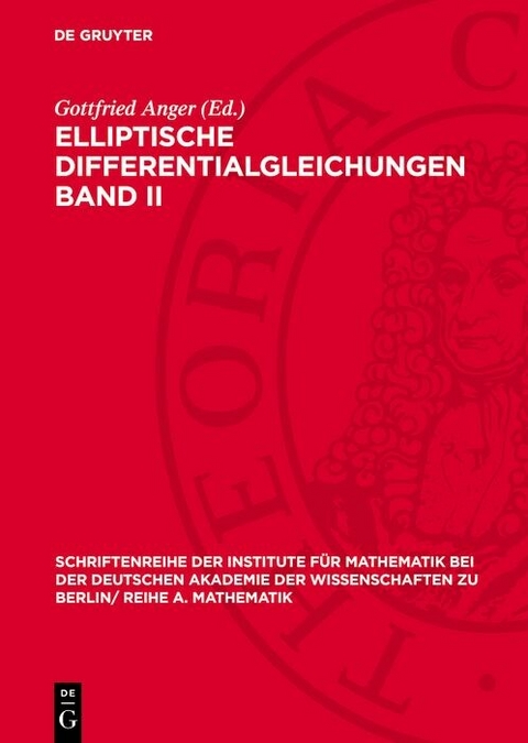 Elliptische Differentialgleichungen Band II - 