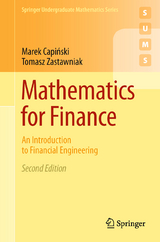 Mathematics for Finance - Marek Capiński, Tomasz Zastawniak