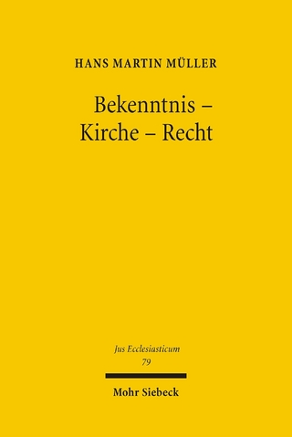 Bekenntnis - Kirche - Recht