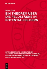 Ein Theorem &uuml;ber die Feldst&auml;rke in Potentialfeldern - Hans Ertel