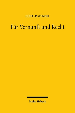 Für Vernunft und Recht
