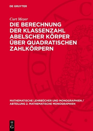 Die Berechnung der Klassenzahl abelscher Körper über quadratischen Zahlkörpern