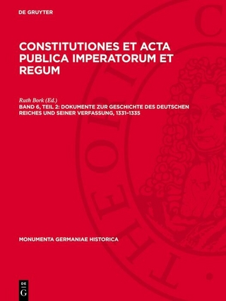 Dokumente zur Geschichte des Deutschen Reiches und seiner Verfassung, 1331–1335