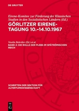 Die Rolle der Plebs im sp&auml;tr&ouml;mischen Reich - 