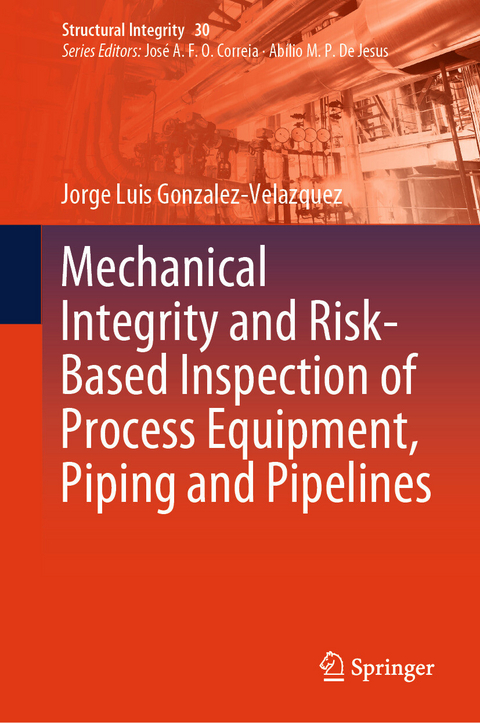 Mechanical Integrity and Risk-Based Inspection of Process Equipment, Piping and Pipelines -  Jorge Luis Gonzalez-Velazquez
