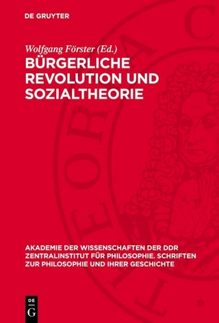 Bürgerliche Revolution und Sozialtheorie