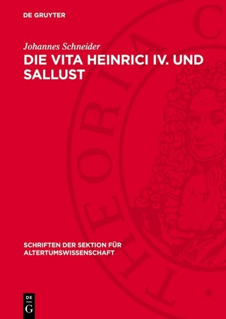 Die Vita Heinrici IV. und Sallust