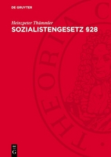 Sozialistengesetz &sect;28 - Heinzpeter Th&uuml;mmler