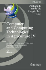 Computer and Computing Technologies in Agriculture IV - 