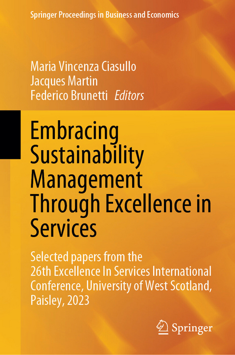 Embracing Sustainability Management Through Excellence in Services - 
