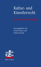 Kultur- und K&uuml;nstlerrecht - 