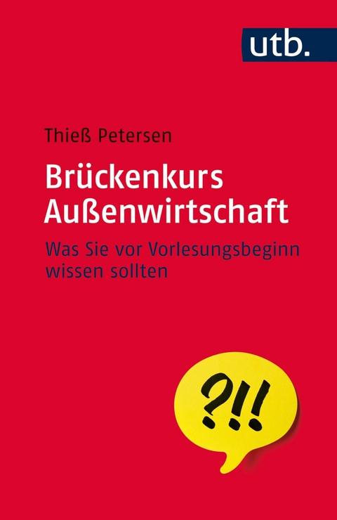 Br&uuml;ckenkurs Au&szlig;enwirtschaft - Thie&szlig; Petersen