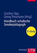 Handbuch schulische Sonderp&auml;dagogik - 