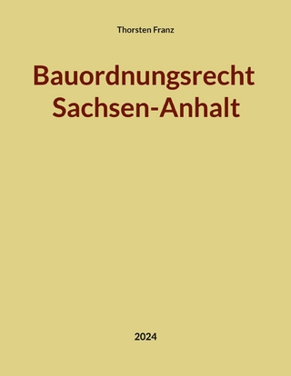 Bauordnungsrecht Sachsen-Anhalt