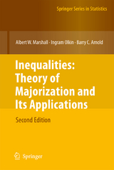 Inequalities: Theory of Majorization and Its Applications - Albert W. Marshall, Ingram Olkin, Barry C. Arnold