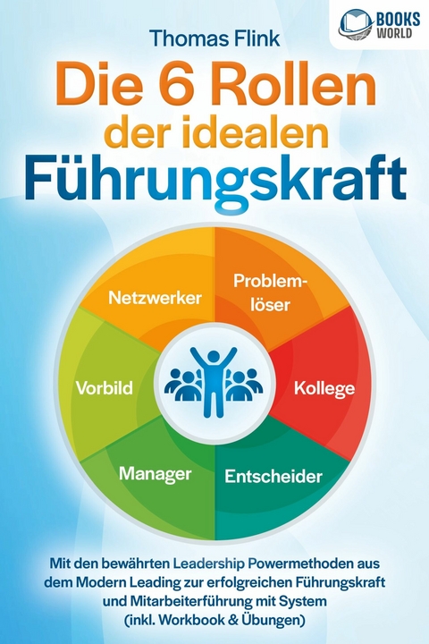 Die 6 Rollen der idealen F&uuml;hrungskraft: Mit den bew&auml;hrten Leadership Powermethoden aus dem Modern Leading zur erfolgreichen F&uuml;hrungskraft und Mitarbeiterf&uuml;hrung mit System (inkl. Workbook & &Uuml;bungen) - Thomas Flink