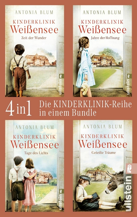 Kinderklinik Wei&szlig;ensee: Band 1-4 - Antonia Blum