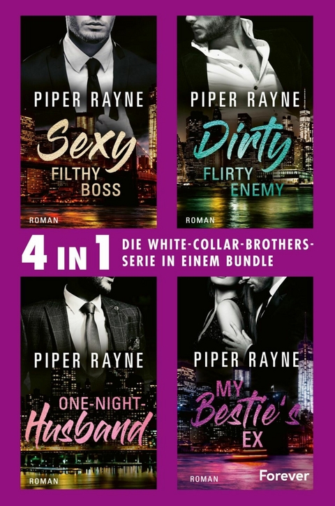 White Collar Brothers B&auml;nde 1-4 - Piper Rayne