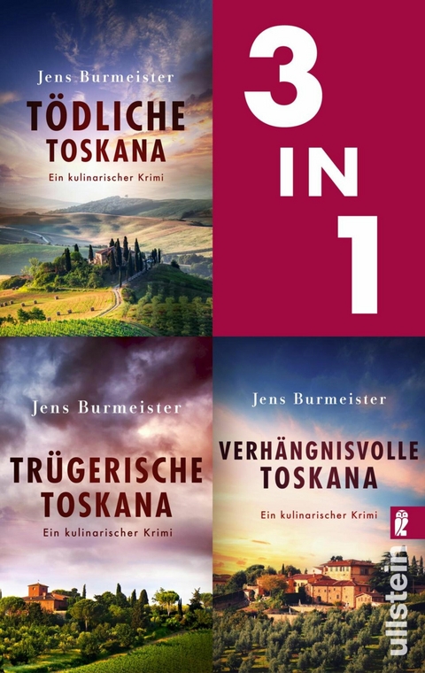 Professor Tiefenthal ermittelt &ndash; Band 1-3 der beliebten Toskana-Krimireihe - Jens Burmeister