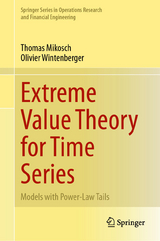 Extreme Value Theory for Time Series -  Thomas Mikosch,  Olivier Wintenberger