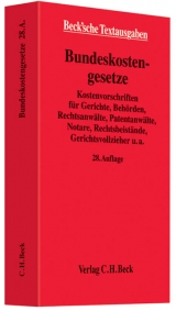 Bundeskostengesetze - 