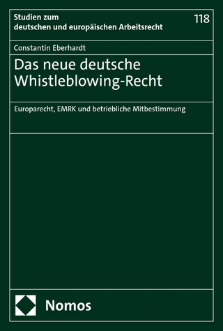 Das neue deutsche Whistleblowing-Recht