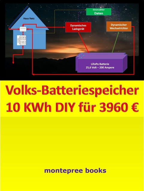 Volks-Batteriespeicher 10 KWh DIY f&uuml;r 3960 &euro; -  Klaus F. Steinberg