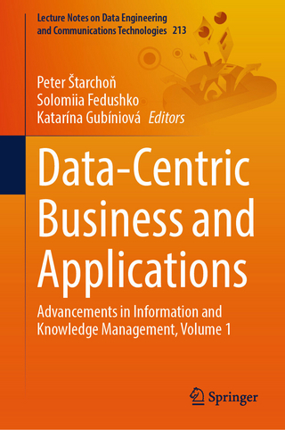 Data-Centric Business and Applications