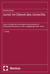Jurist im Dienst des Unrechts - Michael F&ouml;rster