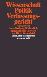 Wissenschaft, Politik, Verfassungsgericht - Ernst-Wolfgang B&ouml;ckenf&ouml;rde, Dieter Gosewinkel