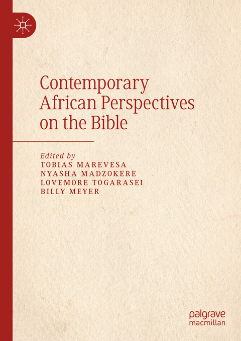 Contemporary African Perspectives on the Bible - 