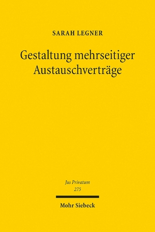 Gestaltung mehrseitiger Austauschverträge