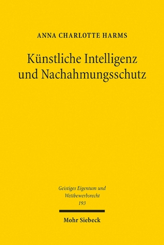 Künstliche Intelligenz und Nachahmungsschutz