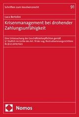 Krisenmanagement bei drohender Zahlungsunf&auml;higkeit - Luca Bertolini