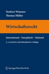 Wirtschaftsrecht - Wimmer, Norbert; Müller, Thomas