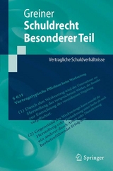 Schuldrecht Besonderer Teil - Stefan Greiner